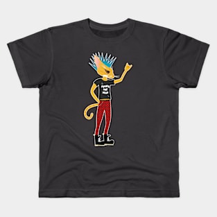 Punk cat Kids T-Shirt